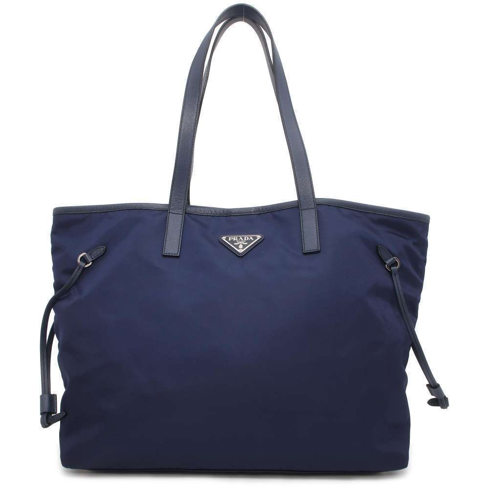 Prada Tote Bag Nylon PRADA Bag Blue